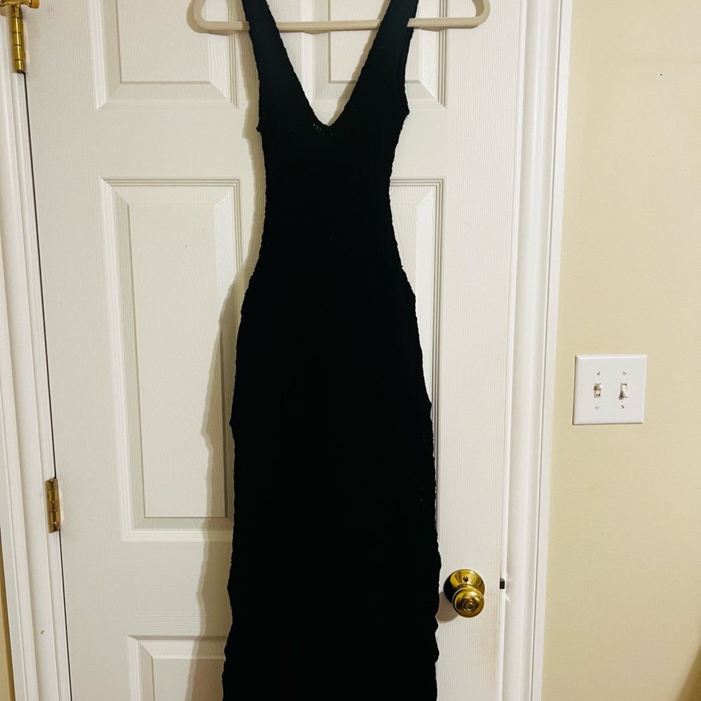 Zara Black Cover Up Dress